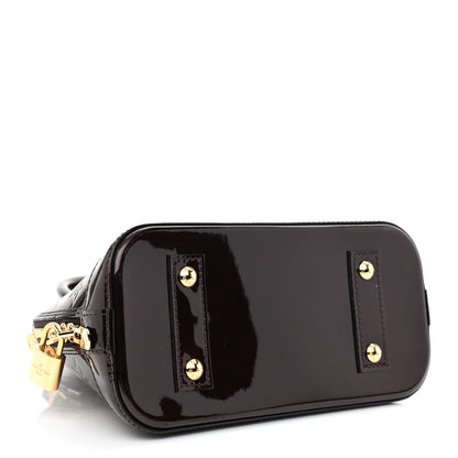 Louis Vuitton Vernis Alma BB Amarante 4 of 10