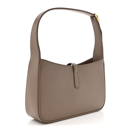 Saint Laurent Smooth Calfskin Le 5 A 7 Hobo Taupe 3 of 12