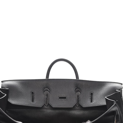 Hermes Ardennes HAC Travel Birkin 50 Black 11 of 31