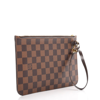 Louis Vuitton Damier Ebene Neverfull MM GM Pochette 3 of 8