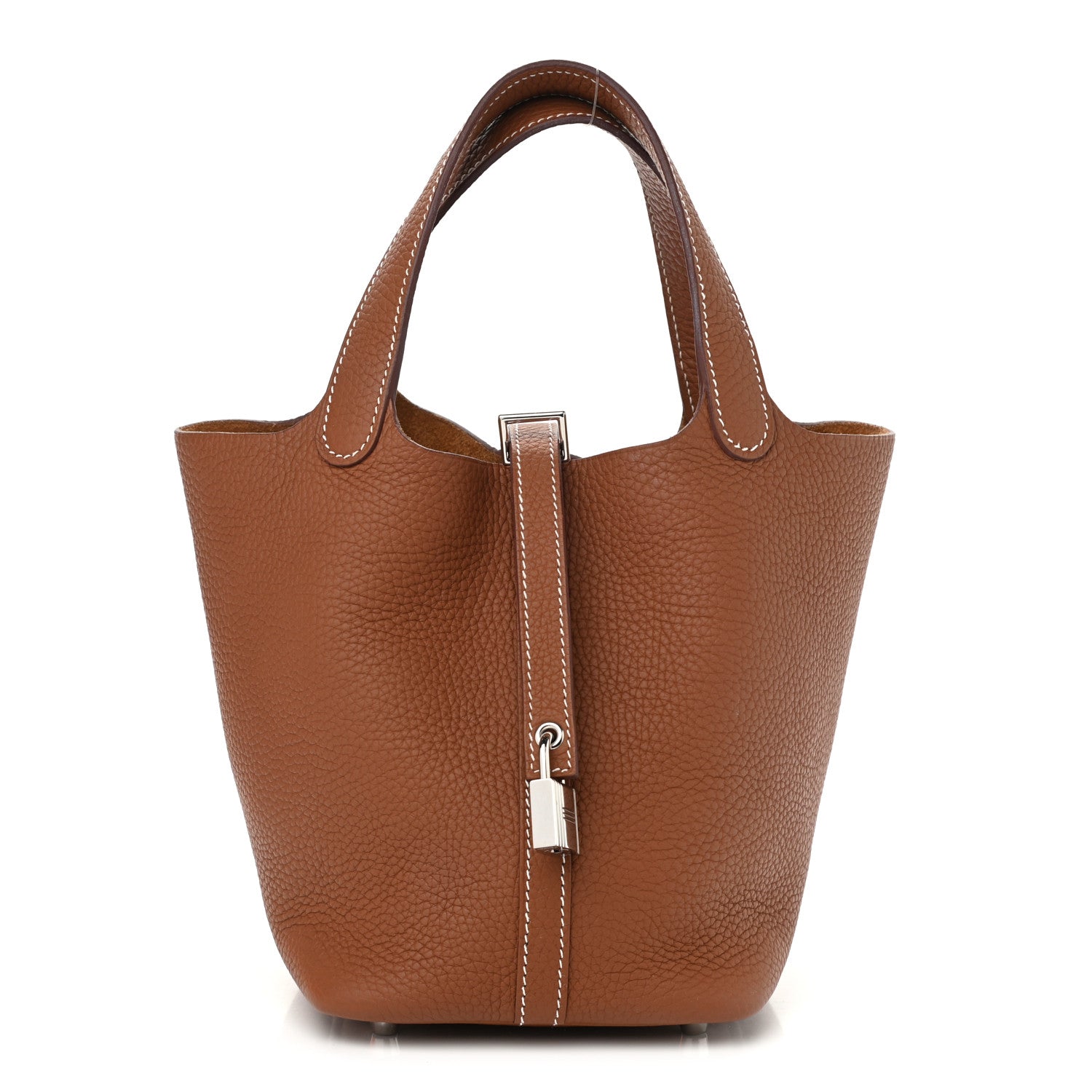 Hermes Taurillon Clemence Picotin Lock 18 PM Gold 1 of 12