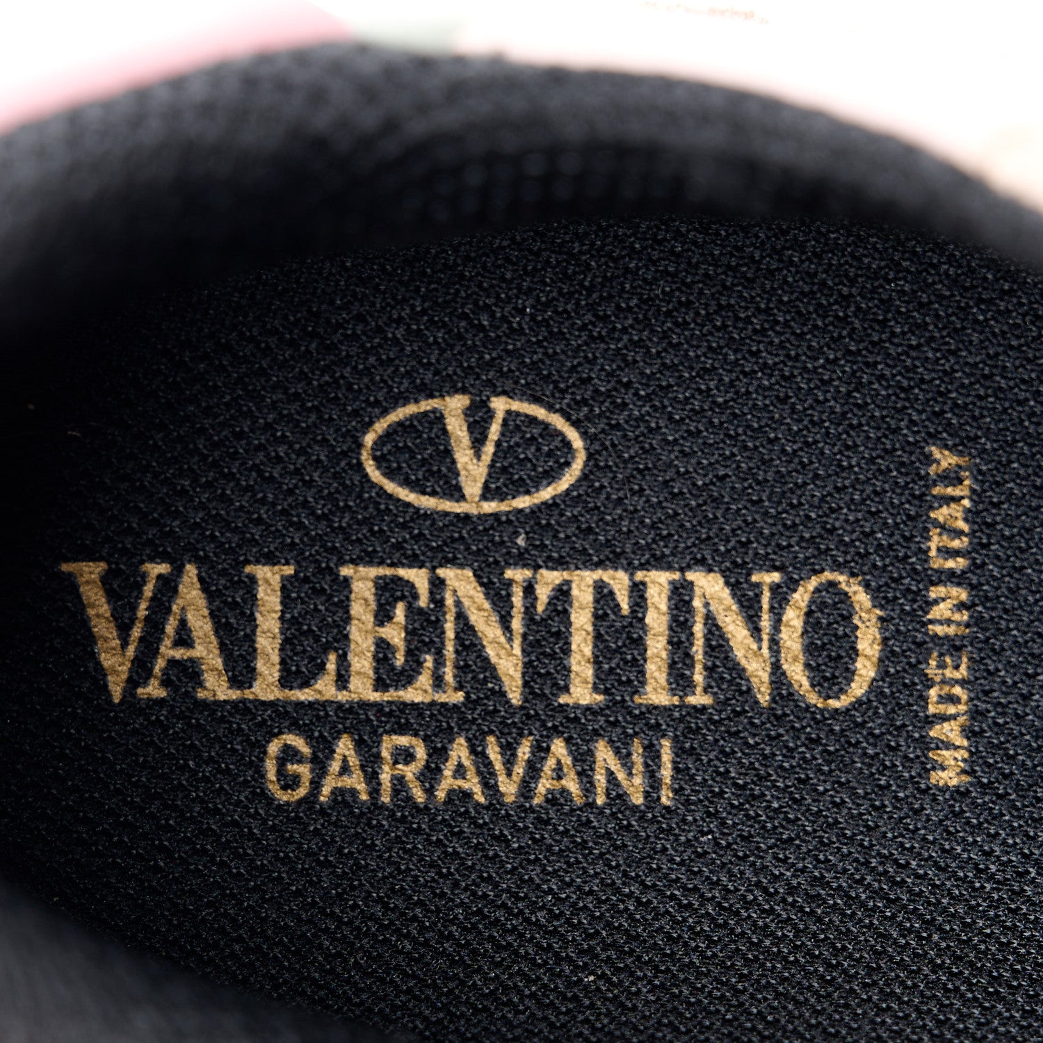 Valentino Garavani Fabric Suede Camouflage Womens Rockrunner Sneakers 36 Army Green Beige 7 of 9