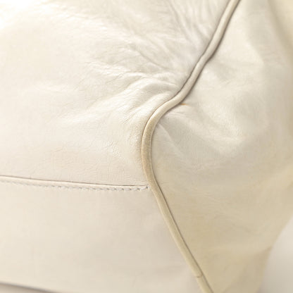 Balenciaga Agneau Classic Hardware Box Bag White 11 of 17