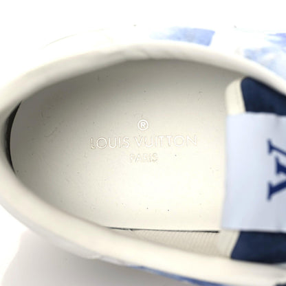 Louis Vuitton Monogram Watercolor Mens LV Ollie Sneakers 11 Blue 6 of 9