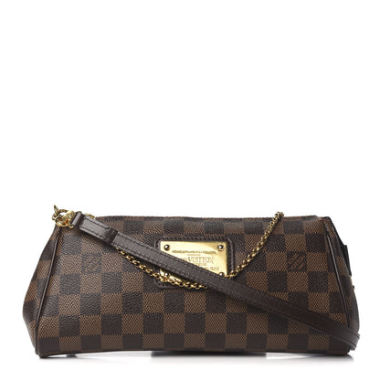 Louis Vuitton Damier Ebene Eva Clutch 1 of 10