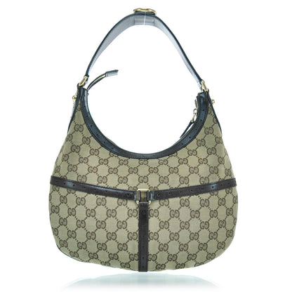 Gucci Monogram Reins Hobo Ebony 3 of 11