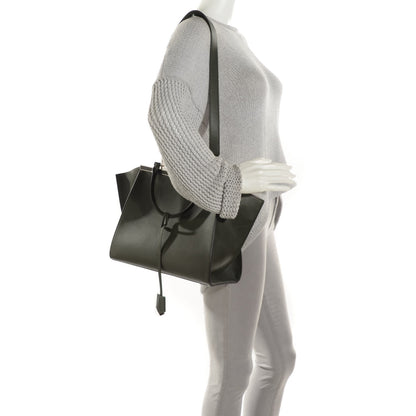 Fendi Vitello Dolce Marmol Shiny Nappa Petite 3Jours Tote Verde Prato 2 of 8