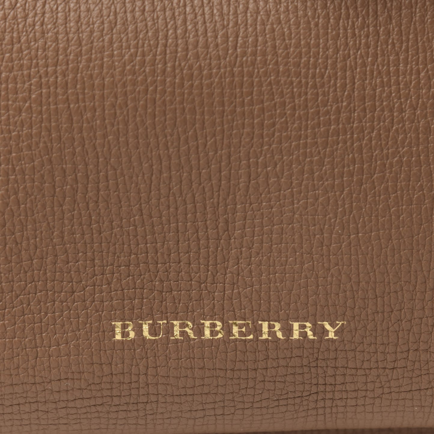 Grainy Calfskin Medium Honeybrook Tote Dark Sand