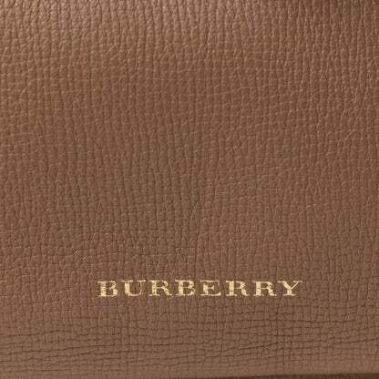Burberry Grainy Calfskin Medium Honeybrook Tote Dark Sand 9 of 9