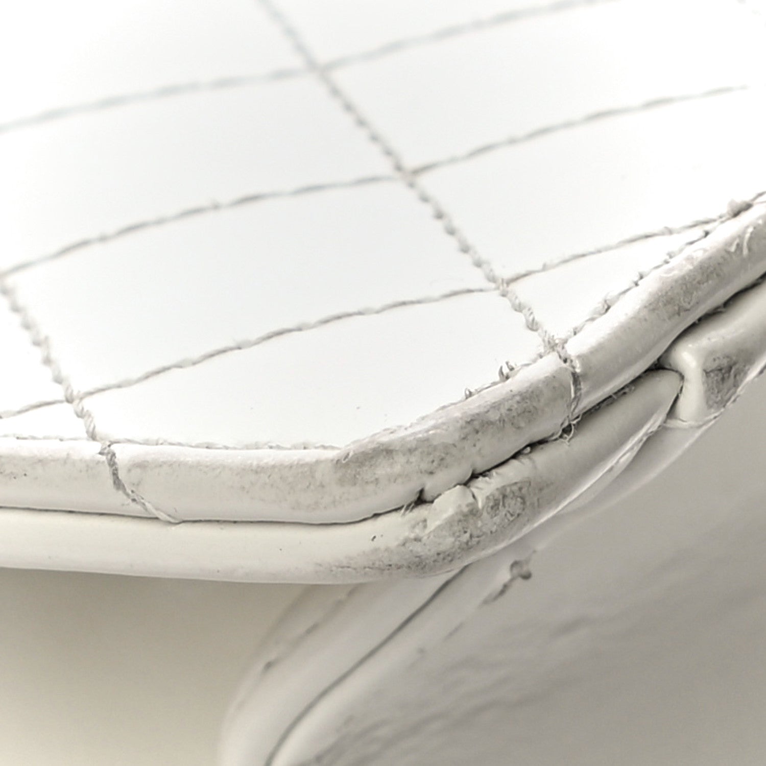 Chanel Glazed Calfskin Quilted Small Flap White 16 of 19