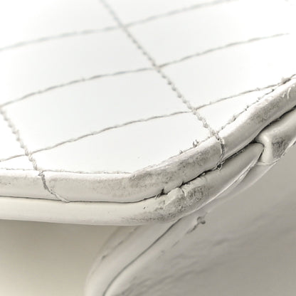 Chanel Glazed Calfskin Quilted Small Flap White 16 of 19