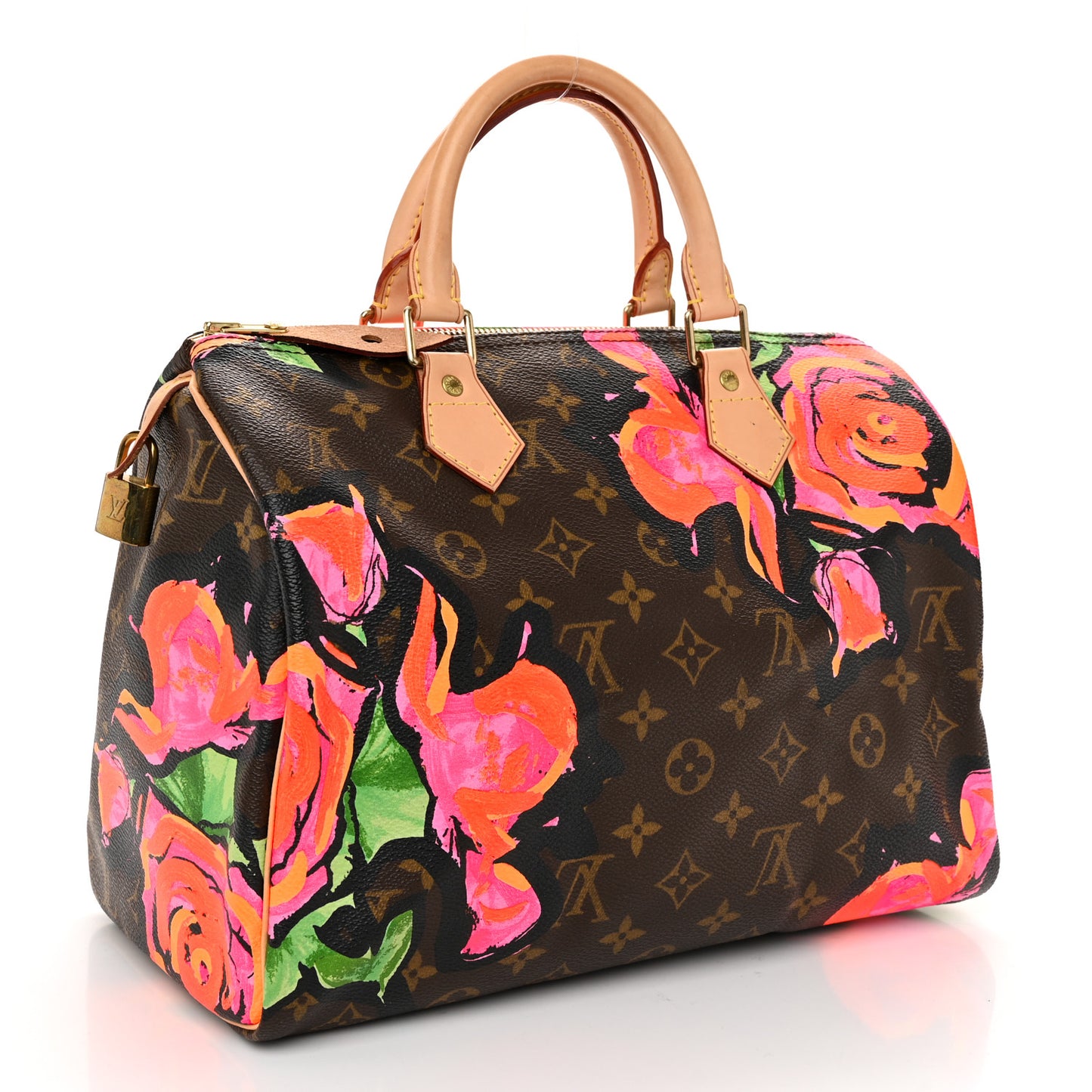 Monogram Roses Speedy 30