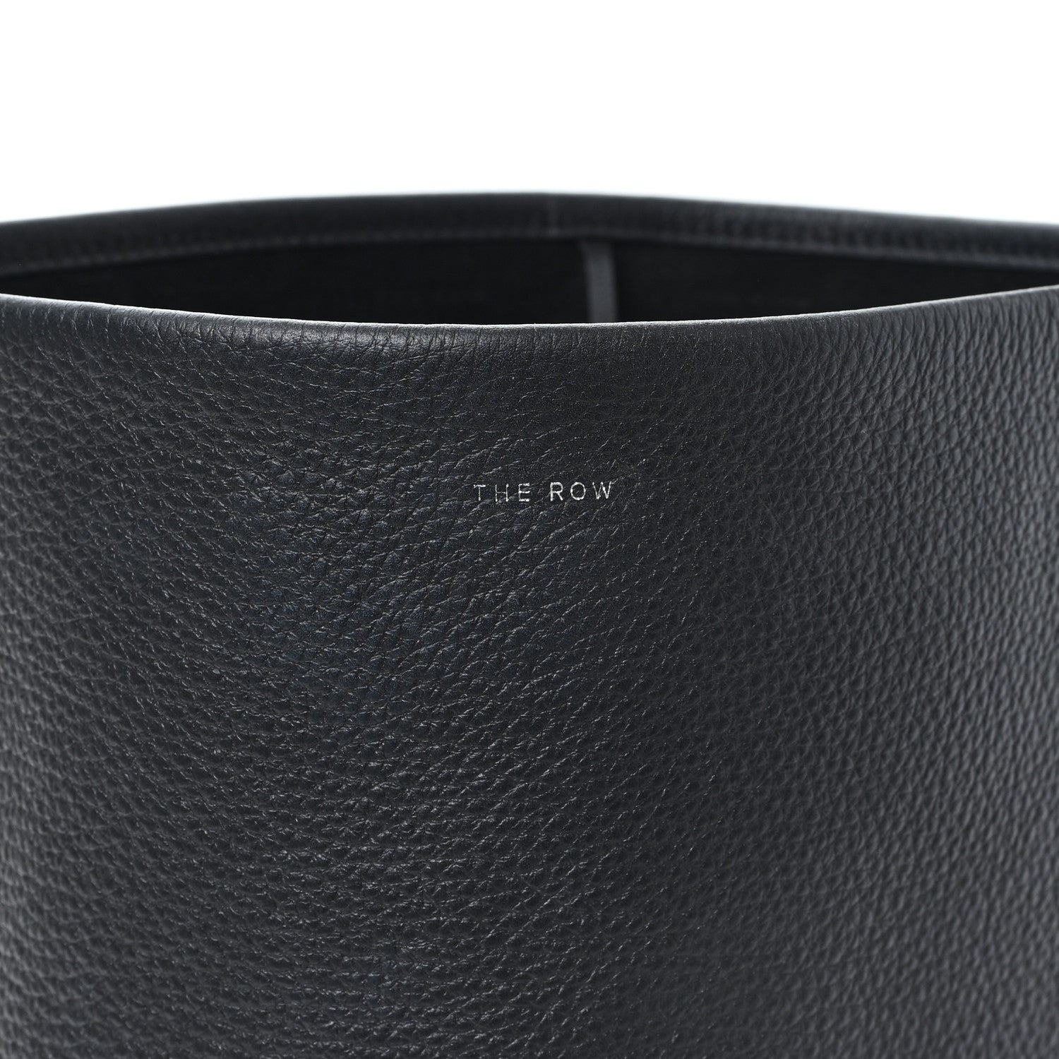 The Row Grained Calfskin Medium N/S Park Tote Black 7 of 10