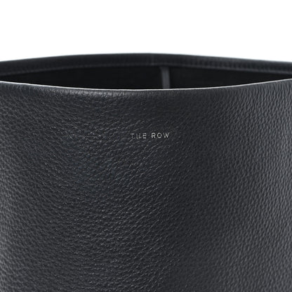 The Row Grained Calfskin Medium N/S Park Tote Black 7 of 10