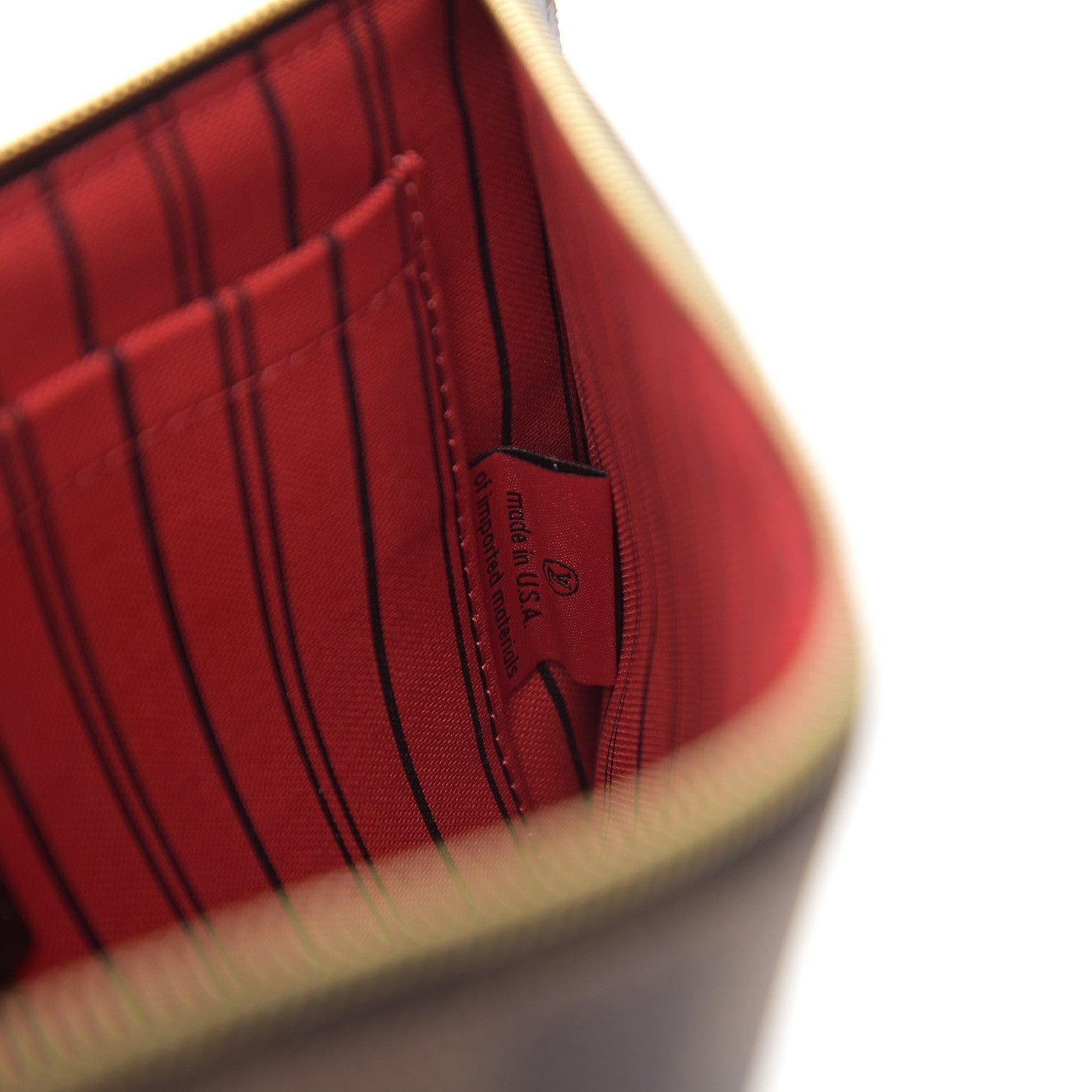 Louis Vuitton Damier Ebene Neverfull MM GM Pochette 6 of 7