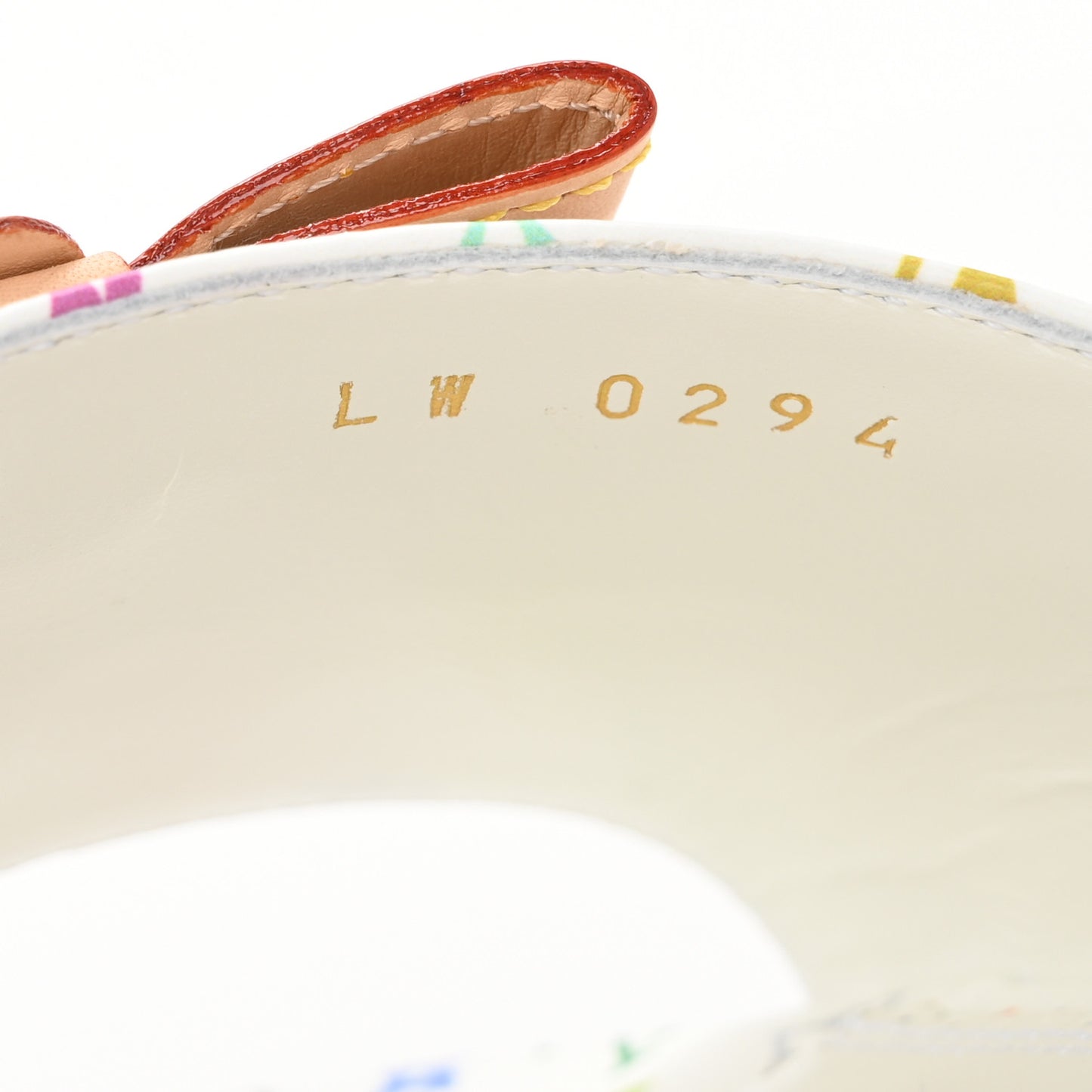 LV X TM Monogram Multicolor 6AM Flat Mule Sandals 39 White