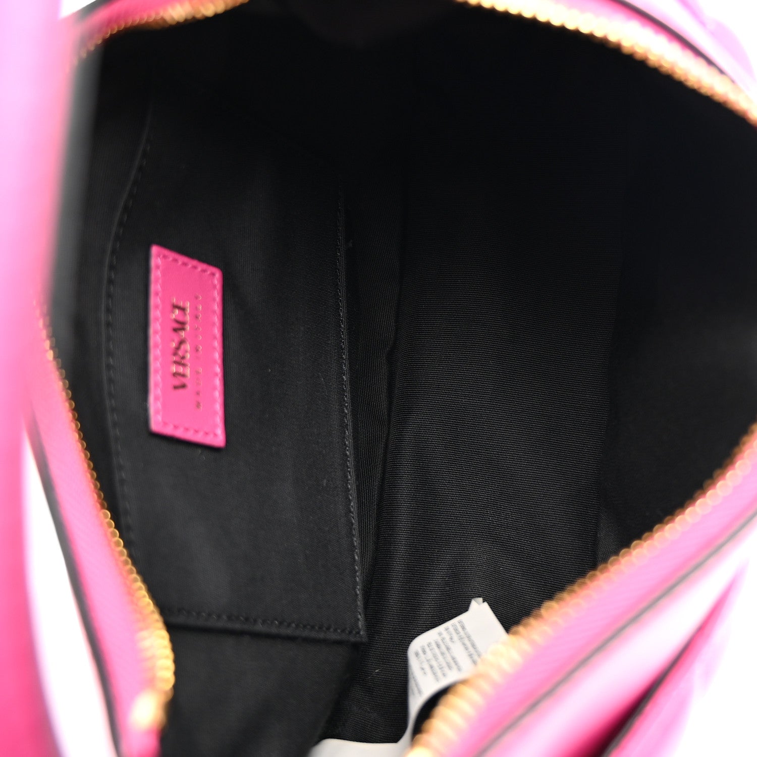 Versace Nappa Quilted Medusa Shoulder Bag Fuchsia 5 of 11