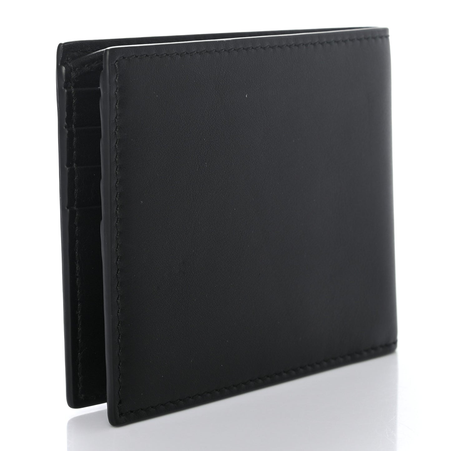 Smooth Calfskin XL Bi-Fold Wallet Black