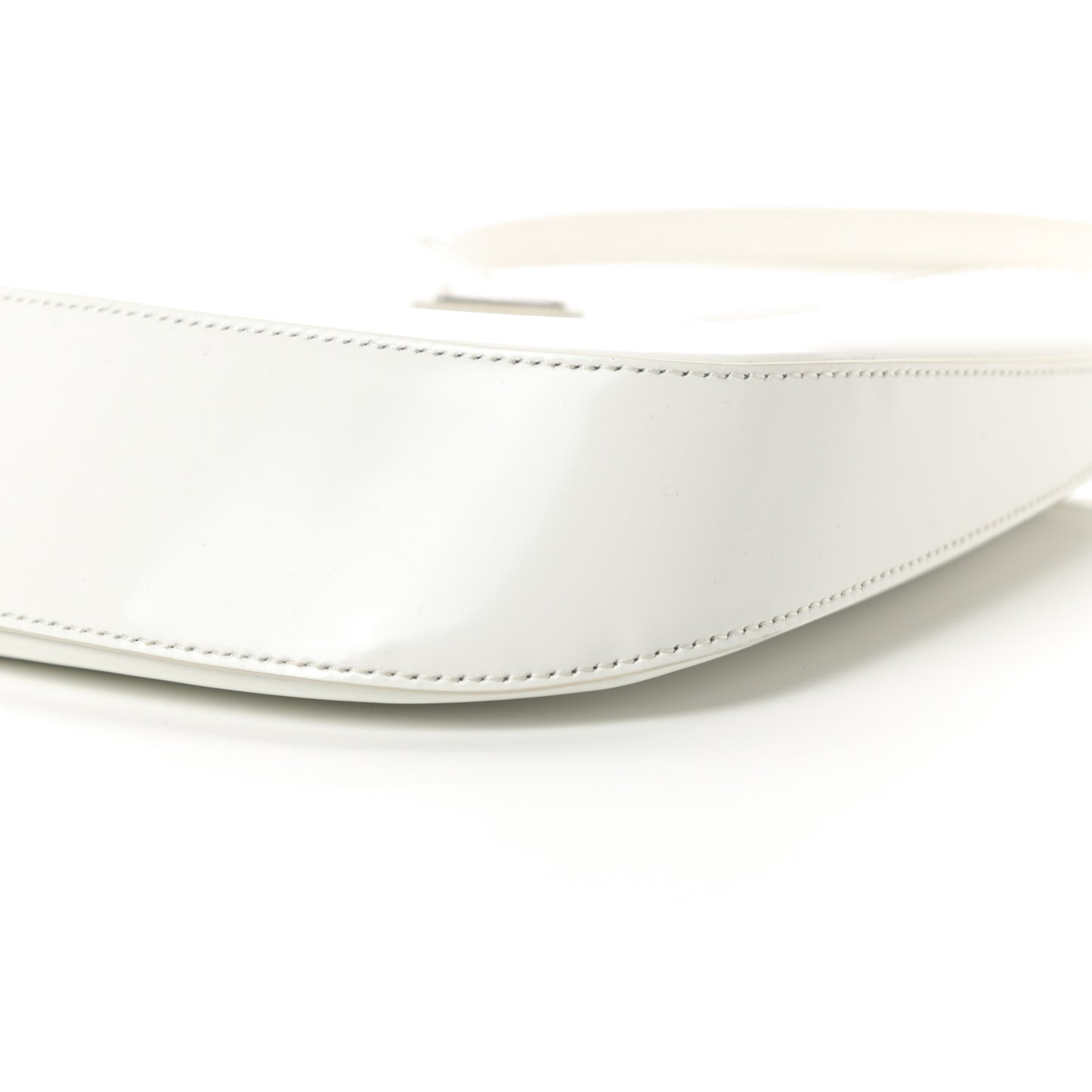 Spazzolato Cleo Shoulder Bag White