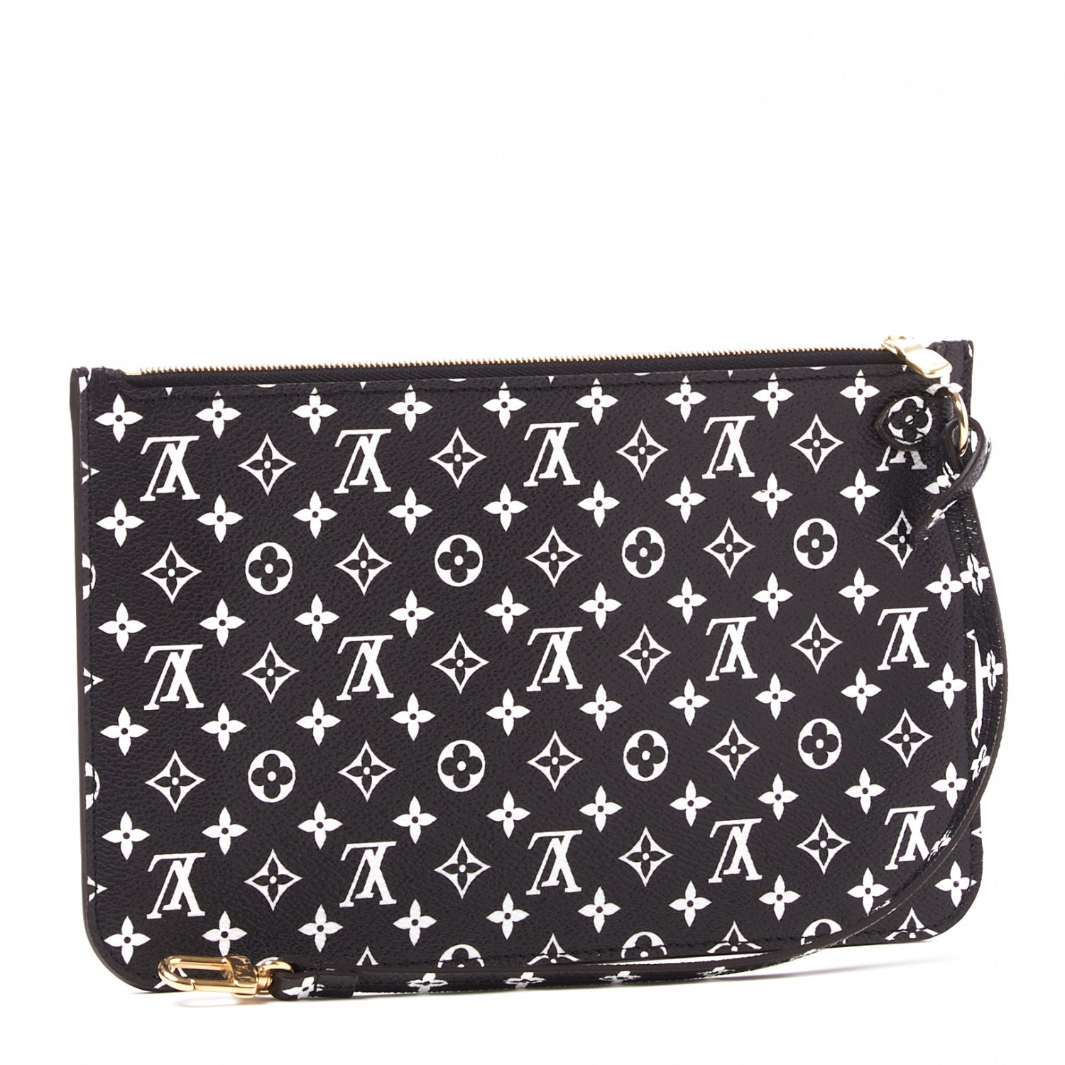 Louis Vuitton Monogram Giant Jungle Neverfull MM GM Pochette Black 2 of 7