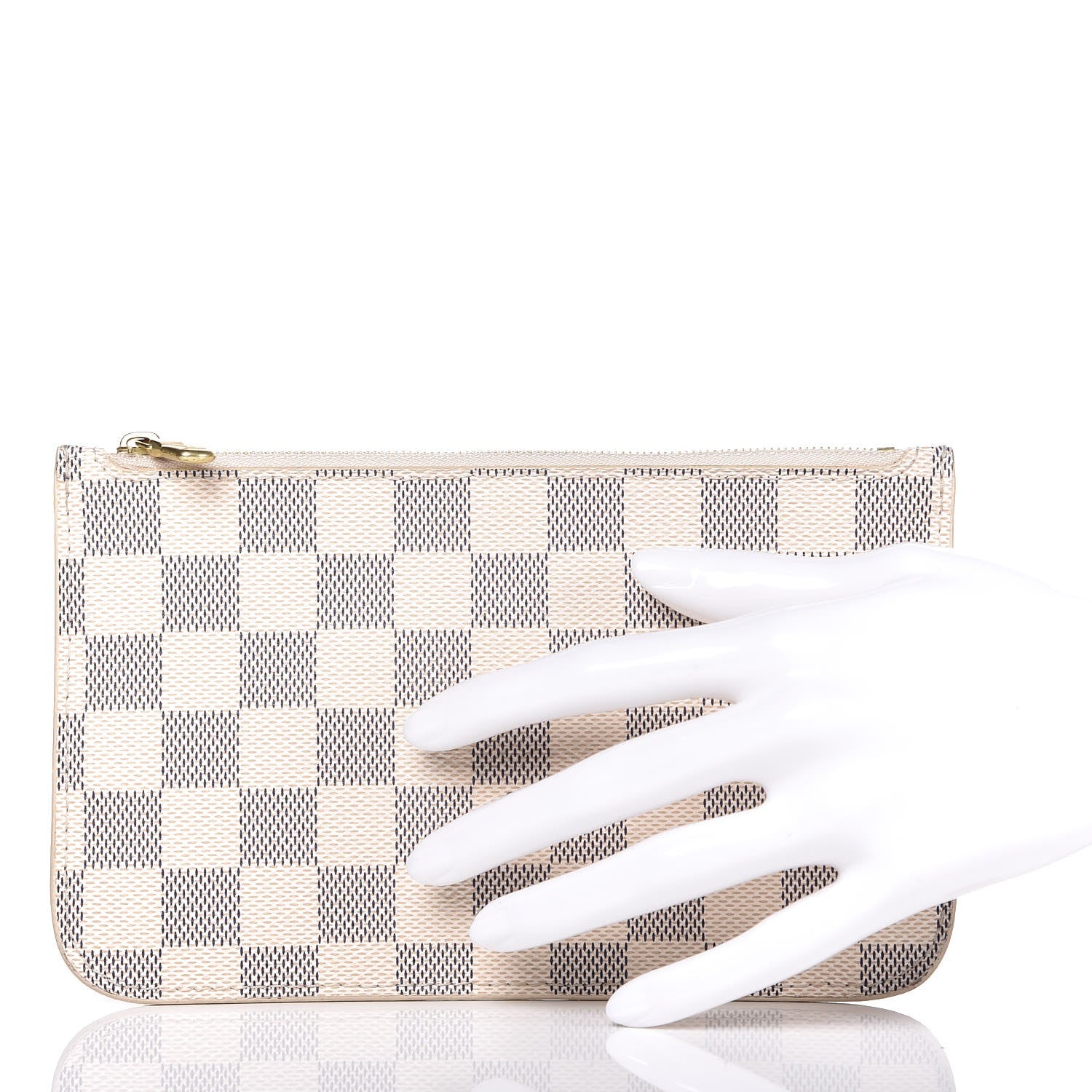 Louis Vuitton Damier Azur Neverfull PM Pochette 2 of 7