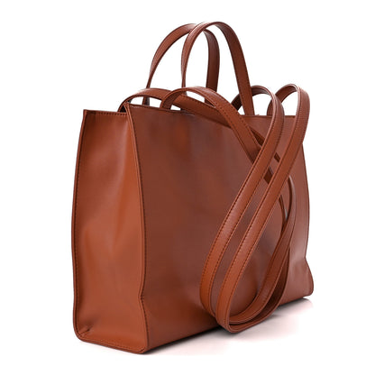 Telfar Vegan Leather Medium Shopping Bag Tan 3 of 11