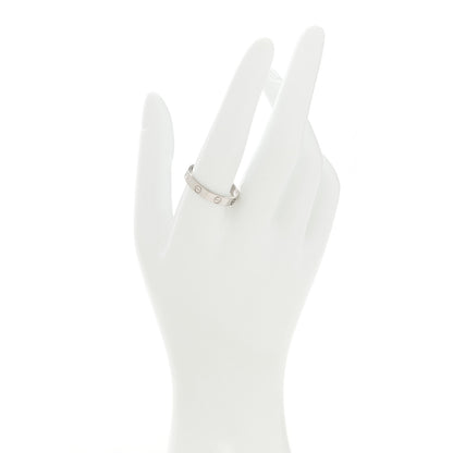 Cartier 18K White Gold 3.5mm LOVE Wedding Band Ring 62 10 2 of 4