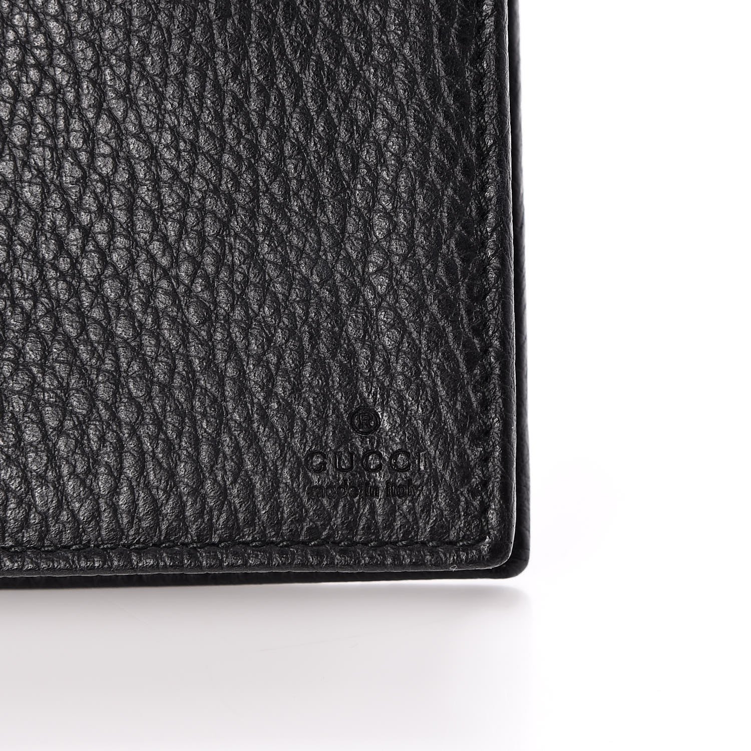 Gucci Dollar Calfskin Mini Swing Wallet Bag Black 7 of 9