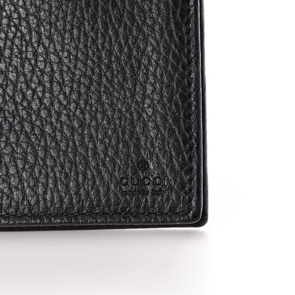 Gucci Dollar Calfskin Mini Swing Wallet Bag Black 7 of 9