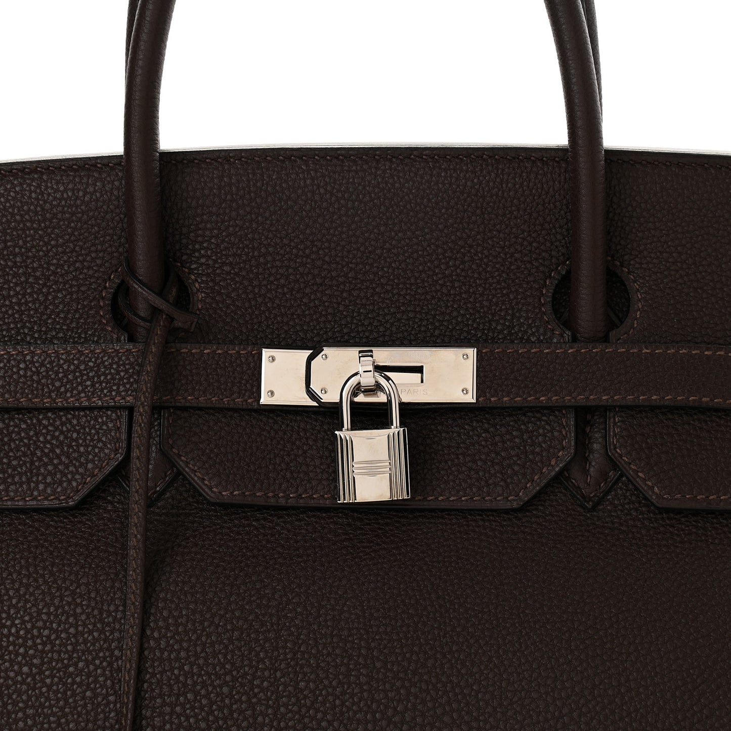 Togo Birkin 40 Chocolate