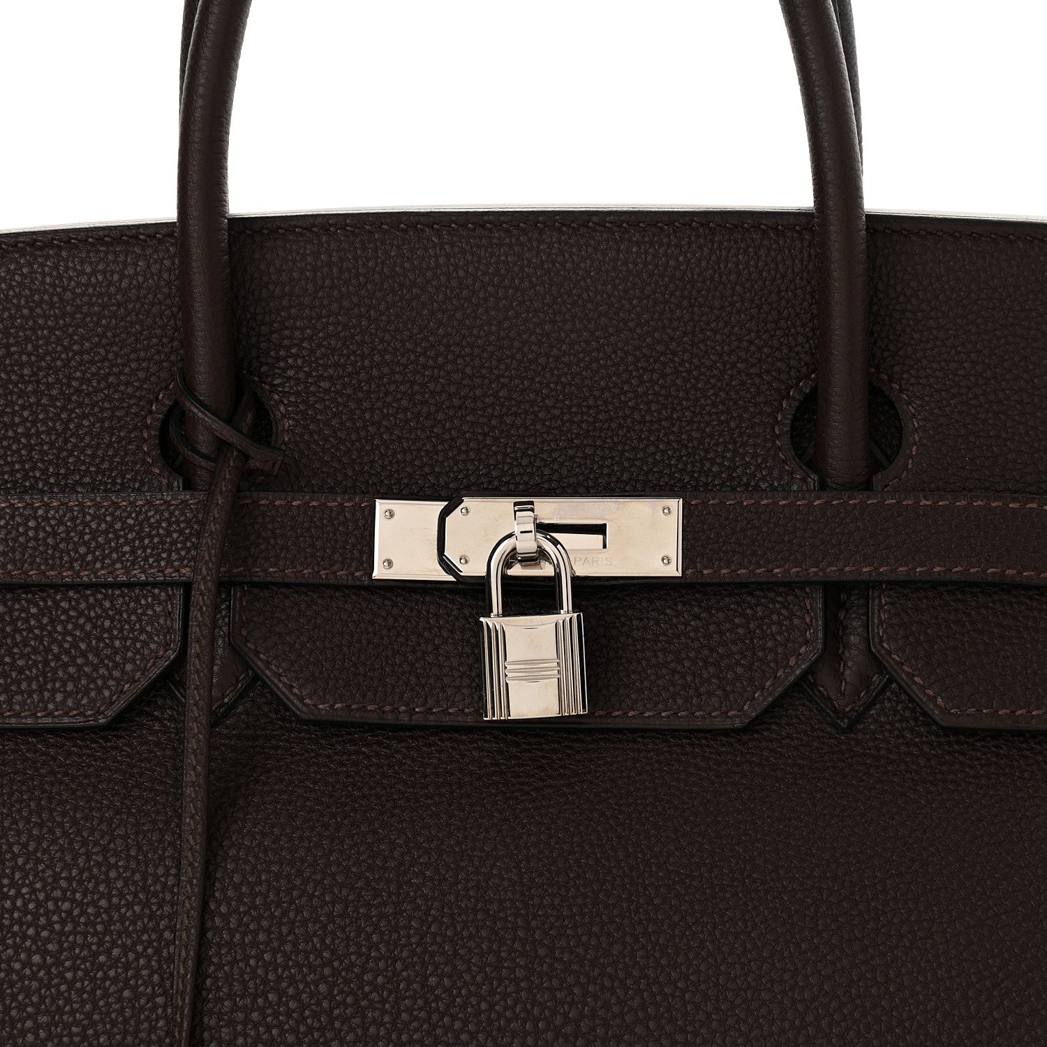 Hermes Togo Birkin 40 Chocolate 6 of 13