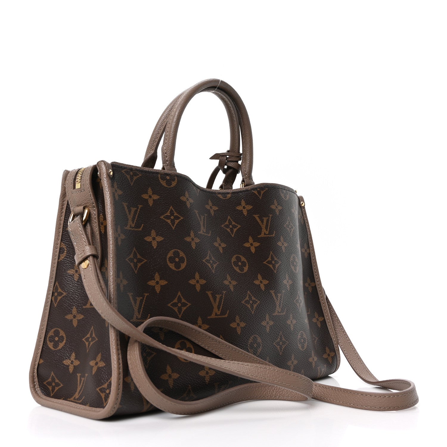 Louis Vuitton Monogram Popincourt PM Taupe Glace 2 of 10