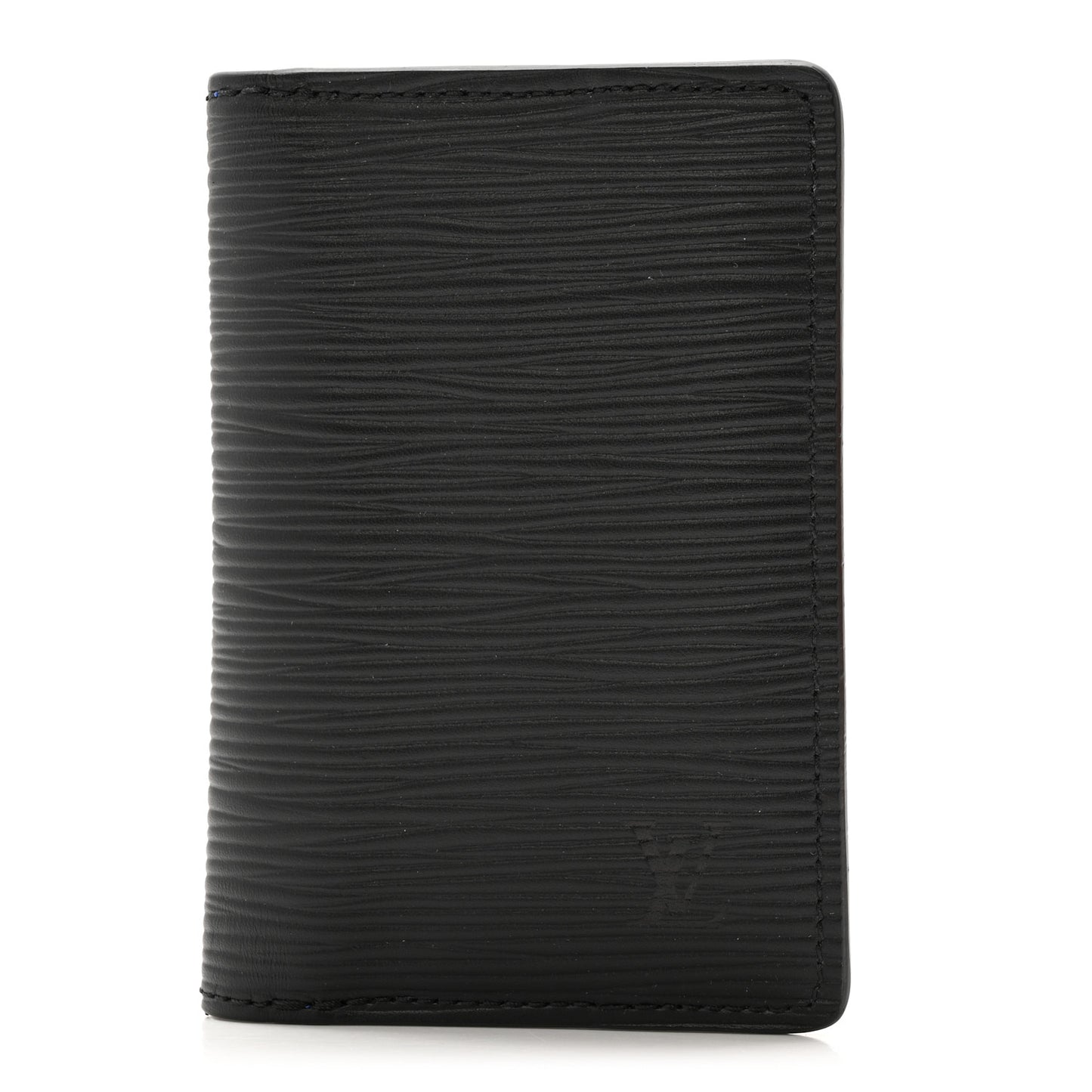 Epi Monogram Eclipse Pocket Organizer Black Blue