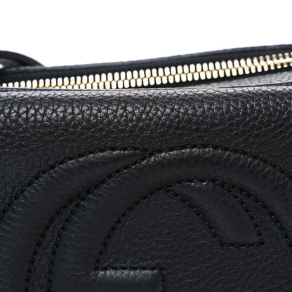 Gucci Pebbled Calfskin Small Soho Disco Bag Black 8 of 10