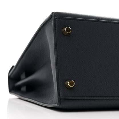 Hermes Epsom Kelly Sellier 28 Bleu Nuit 9 of 14
