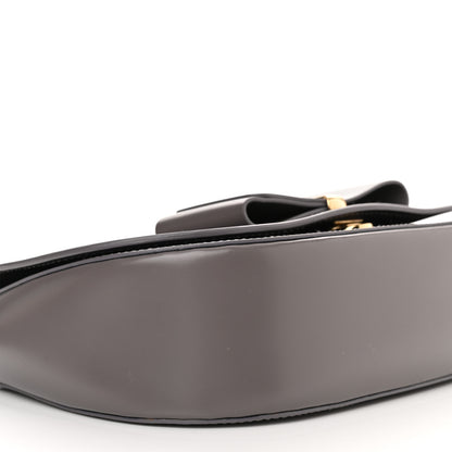 Salvatore Ferragamo Smooth Calfskin Anna Shoulder Bag Urban Grey 9 of 13