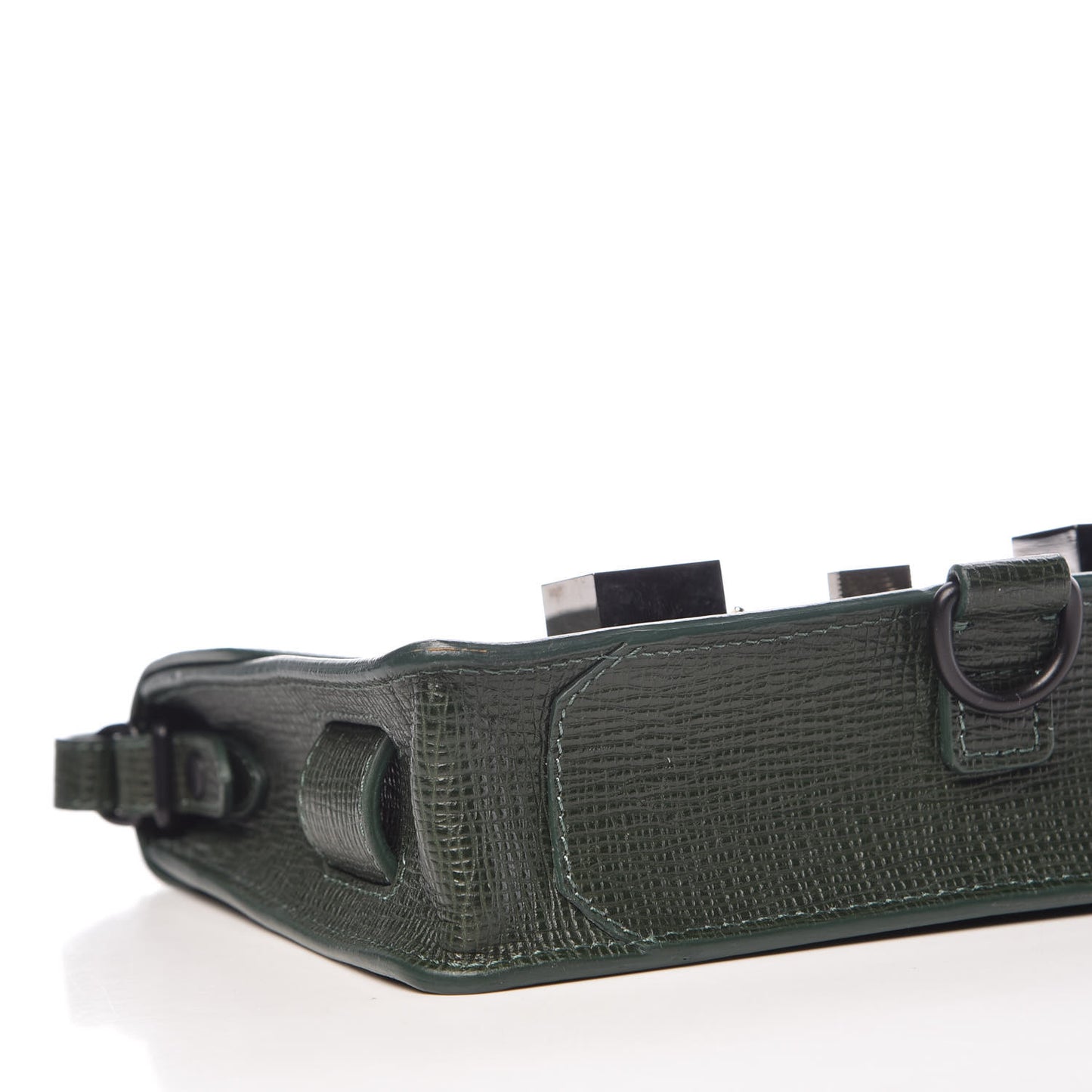 New Linosa PS11 Wristlet Clutch Verde Bottiglia