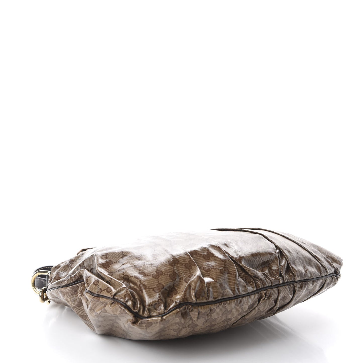 Crystal Monogram Medium Hysteria Tote Dark Brown