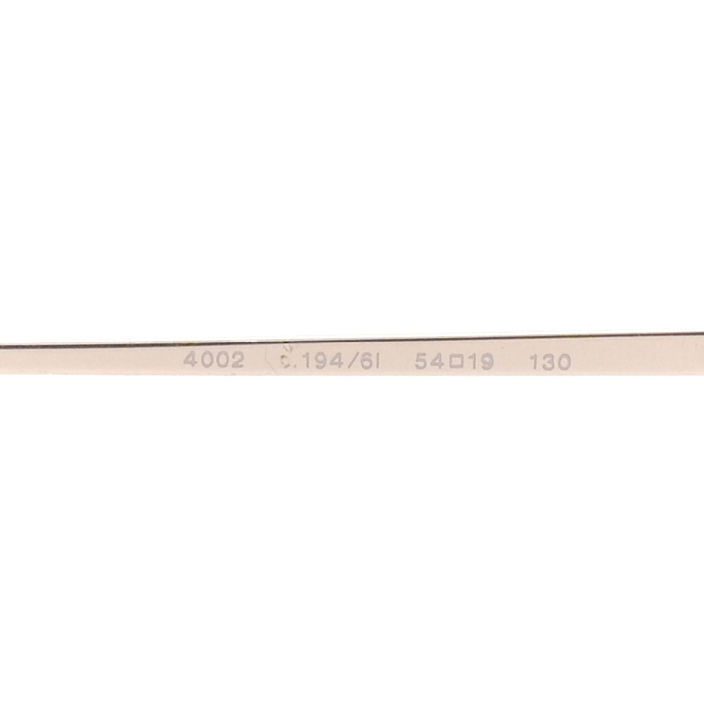 Metal Frameless Sunglasses 4002 Grey