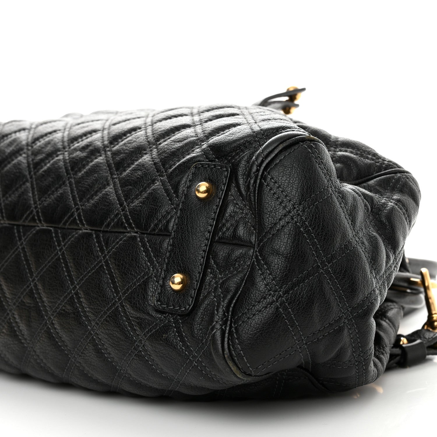 Marc Jacobs Calfskin Quilted Stam Black 10 of 16