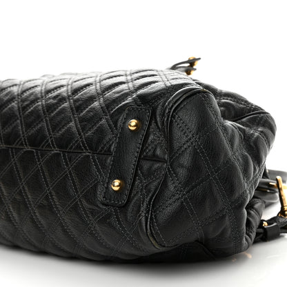 Marc Jacobs Calfskin Quilted Stam Black 10 of 16