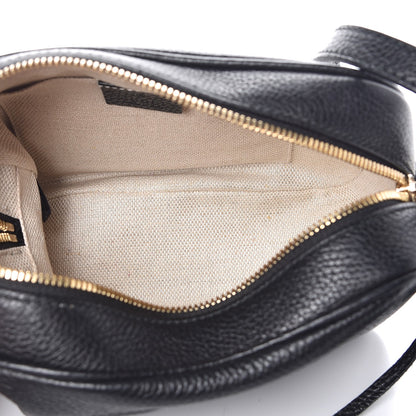 Gucci Pebbled Calfskin Small Soho Disco Bag Black 5 of 7