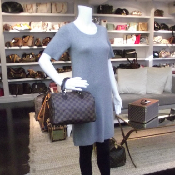 Louis Vuitton Damier Ebene Speedy 25 2 of 12