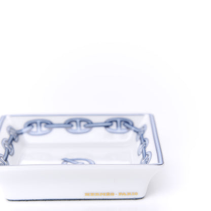 Hermes Porcelain Chaine D'Ancre Change Tray 6 of 7
