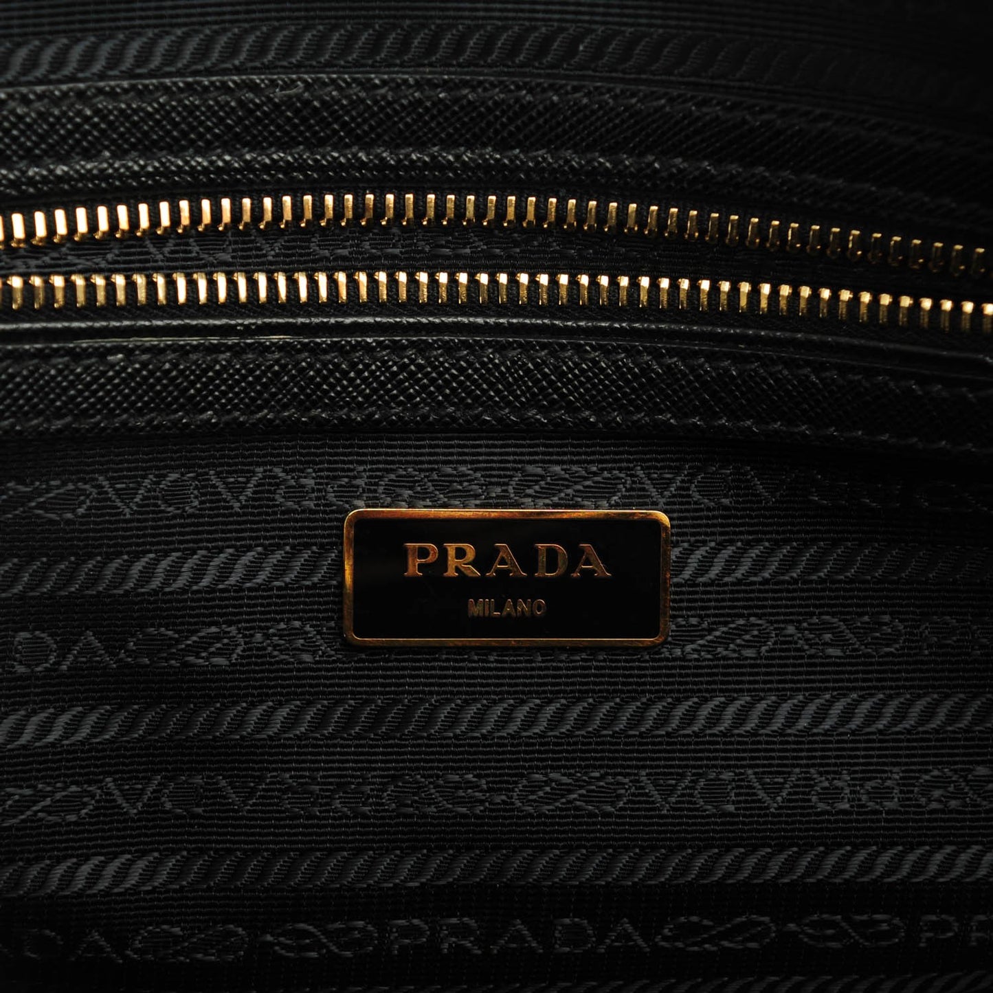 Saffiano Lux Bowler Black