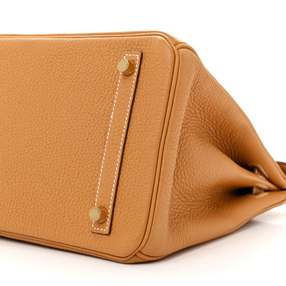 Hermes Togo BIRKIN 30 Natural Sable 10 of 12