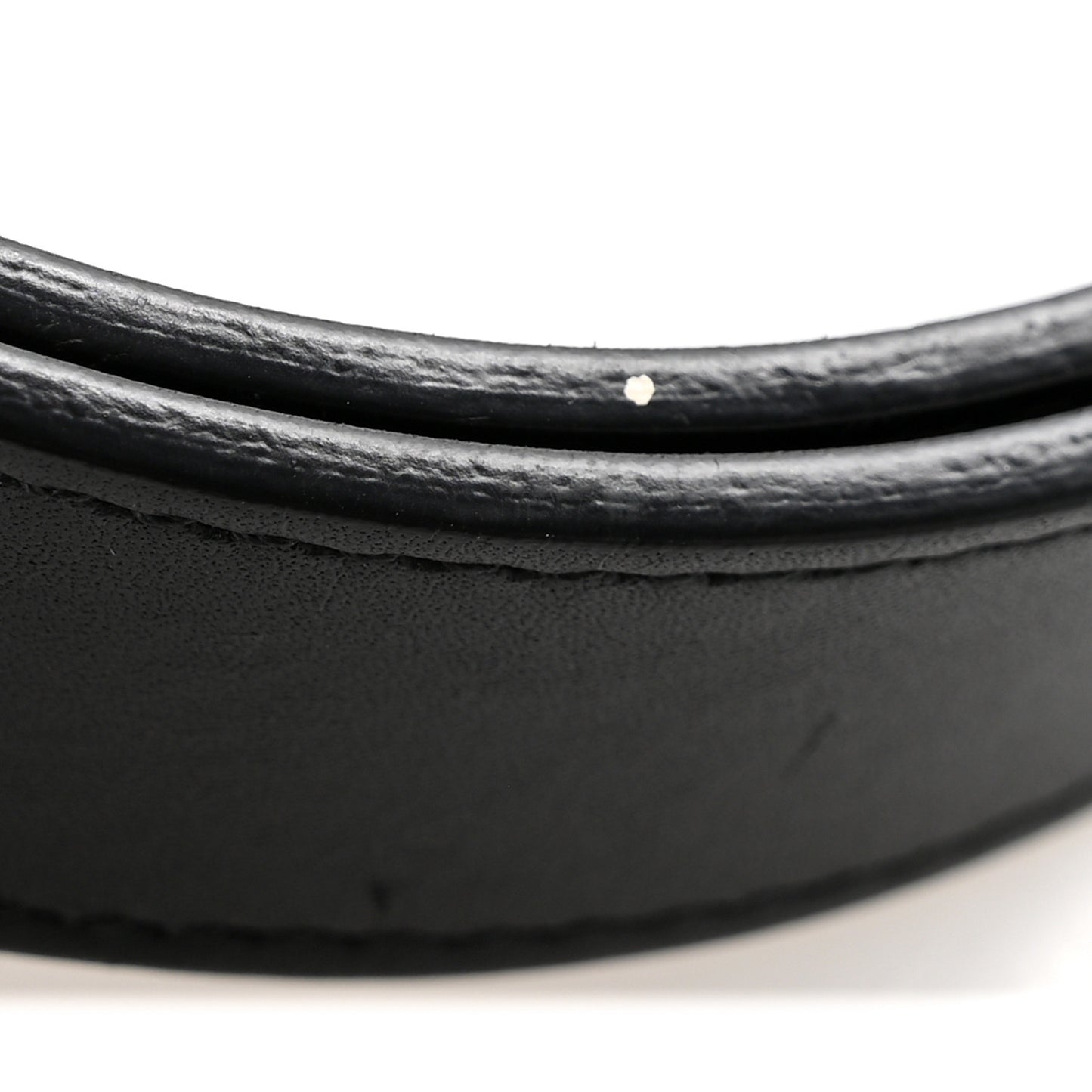 Calfskin Double GG 30mm Belt 75 30 Black