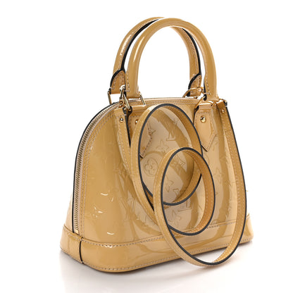 Louis Vuitton Vernis Alma BB Dune 3 of 9
