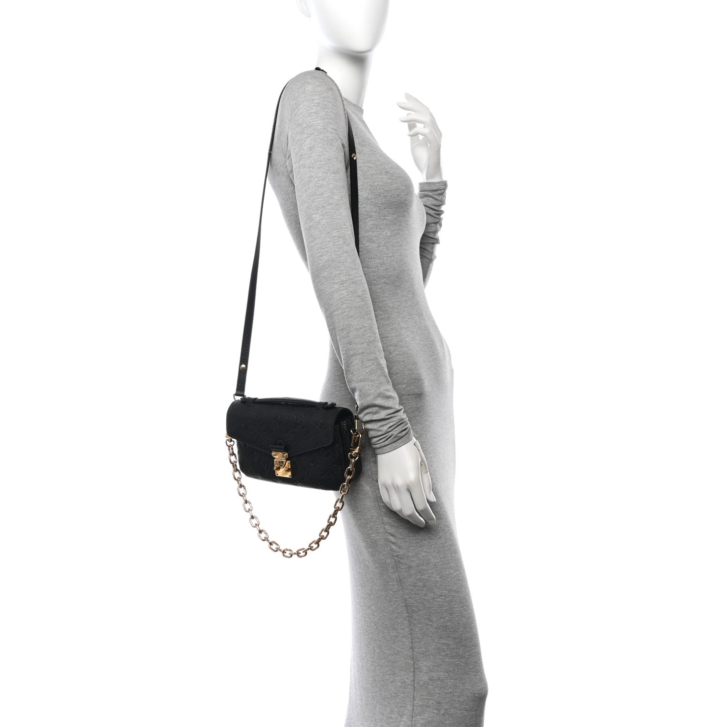 Empreinte Pochette Metis East West Black