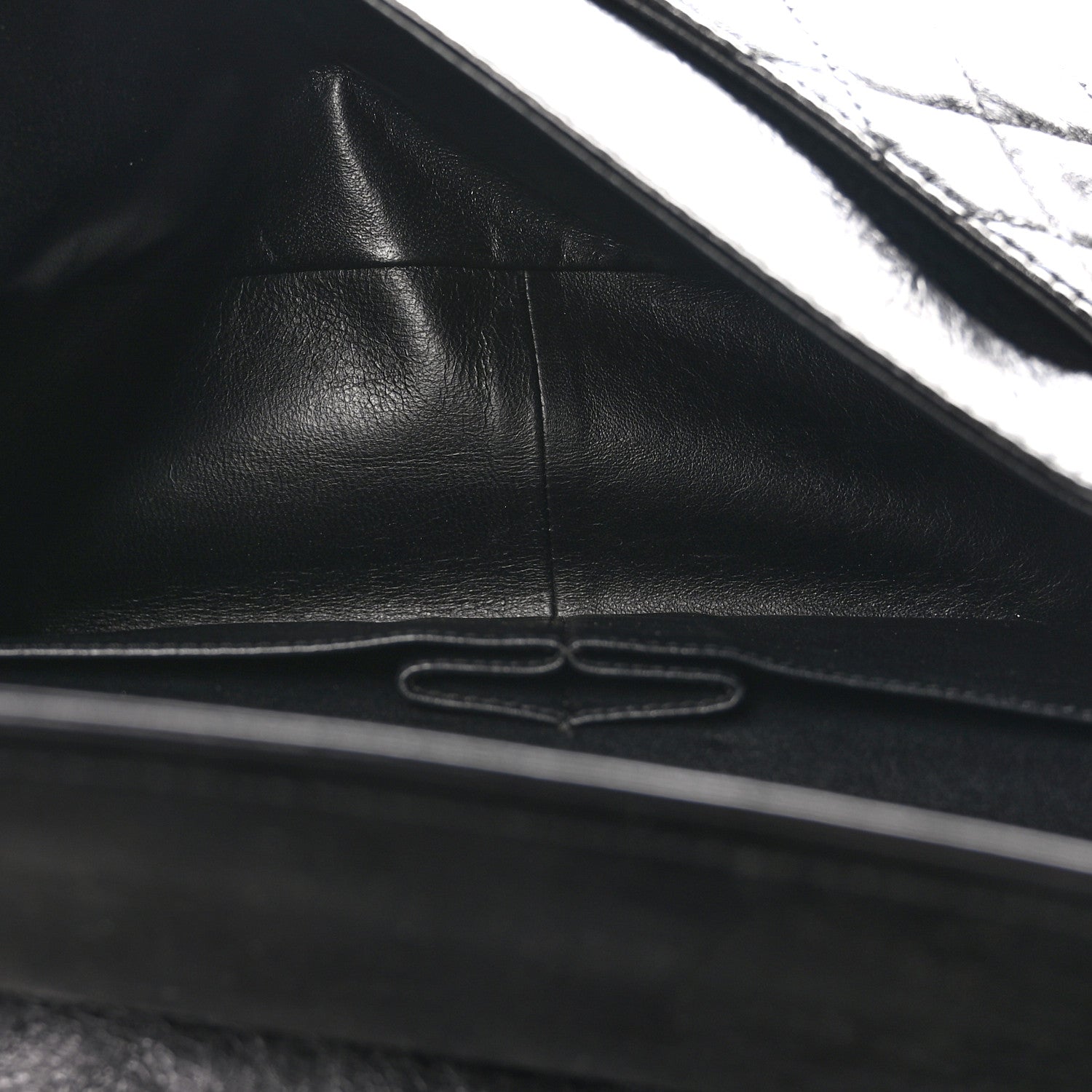 Chanel Metallic Aged Calfskin Quilted 2.55 Reissue 227 Flap So Black 5 of 10